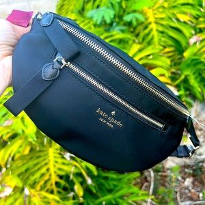 BNWT Kate Spade the little bett black waistbag